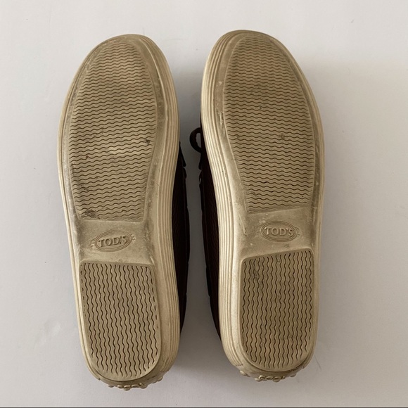 Tod's Slip On Moccasin Gommino Loafers Leather - Picture 5 of 7